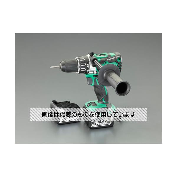 【アズワン AS ONE】実験室設備 工具類 工具、道具 ●「回転数フィードバック制御機能」 低速域でのトルク低下を抑制することで、安定した作業が行えます。 追い締めや穴あけ作業の位置決めに効果を発揮します。 ●「リアクティブフォースコントロール機能」 先端工具に急激な負荷がかかり、モーターの回転速度が急速に低下すると、工具本体が振られる前に出力を停止し、作業者にかかる負荷を軽減させます。 商品の仕様 ●型番：DS14DBL2(2LYPK) ●仕様：樹脂ケースセット ●バッテリー：14.4V(リチウムイオン6.0Ah) ●充電時間：約30分 ●チャック能力：最大13mm ●最大トルク：低速：110N・m、高速：60N・m ●無負荷回転数：低速：0〜400rpm、高速：0〜1,800rpm ●穴あけ能力：鋼材・アルミ：13mm、木材：65mm ●ねじ締め能力：木ねじ(下穴あり)：φ8×100(L)mm 小ねじ：M6 ●回転数2段切替(高速・低速) ●締付トルク22段階 ●LEDライト、電池残量表示付 ●ブラシレスモーター ●サイズ：204×78×257(H)mm ●重量：2.1kg(バッテリー装着時) ●付属品：急速充電器(冷却機能付)、NO.2プラスビット、ケース、バッテリー×2個、電池カバー、サイドハンドル 【※ご注意ください】商品は代表の画像を使用しています。