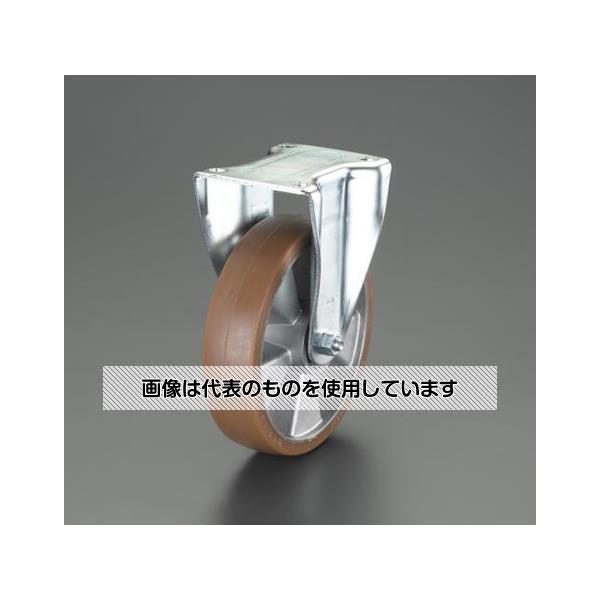 エスコ 160mm キャスター(固定金具) EA986KH-43 入数：1個