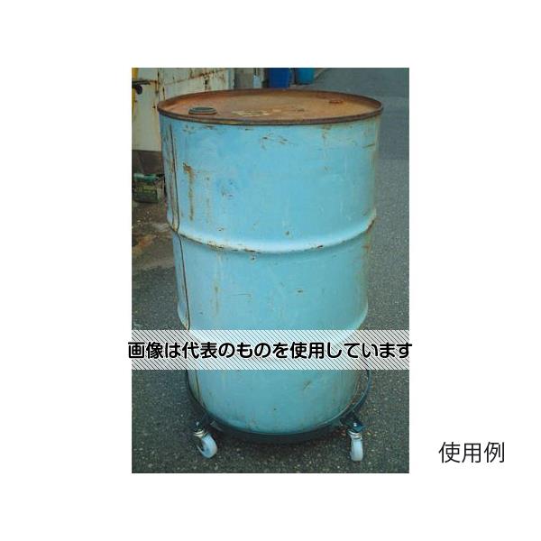 アズワン(asone) φ610mm/55ガロン ドラムキャリー(ブレーキ付) EA520W-22 1台