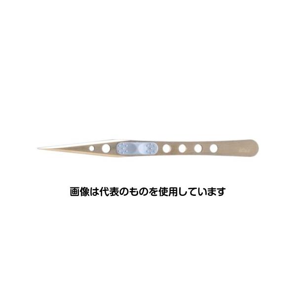 林刃物 ピンセット P-1T(チタンコート) 全長125mm 21103 入数:1丁