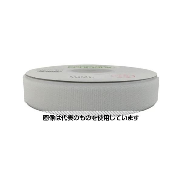 ユタカメイク マジックテープ マジックテープボビン巻B 25mm×5m ホワイト G-21 入数：1巻