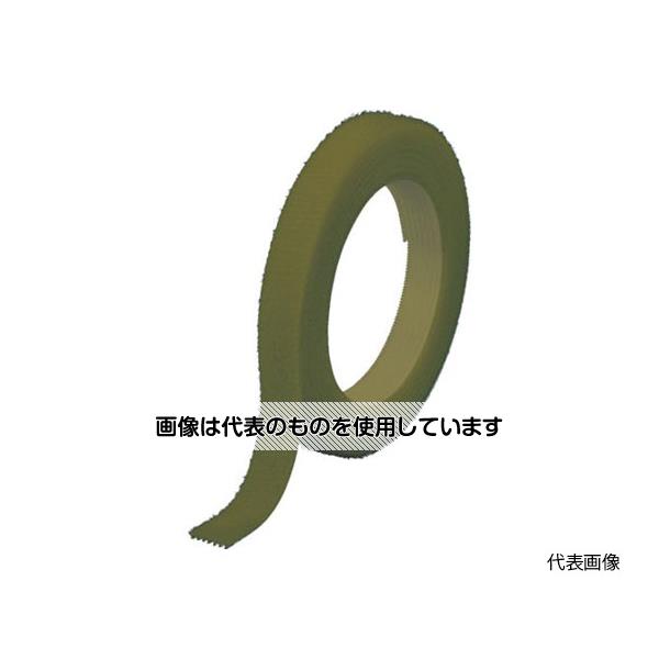 【アズワン AS ONE】実験室設備 工具類 工具、道具 ●片面にフック・片面にループの付いた両面タイプのマジックテープ?です。 ●必要に応じた長さでカットでき結束用途に利用できます。 ●耐久性に優れており数年間の屋外使用も可能です。 ●蛍光色は「JIS T 8127」高視性安全服規格と「FWVS302」の難燃性規定を備えています。 ●コード・ホース・資材などの簡易仮止め。 商品の仕様 ●色：蛍光イエロー ●幅(mm)：40 ●長さ(m)：5 ●厚さ(mm)：4 ●両面タイプ ●引張せん断強度：4.9N/cm2 ●材質／仕上：フック面：ポリエステル、ループ面：ポリエステル ●注意：80℃以上の高温・日光に長時間当てたままの状態で放置しないでください。 ●途中継ぎ目が入ることがあります。ご了承ください。(使用上問題ありません) ●原産国：日本 ●コード番号：856-0777 【※ご注意ください】商品は代表の画像を使用しています。