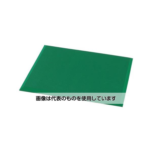 樂天商城 - トラスコ中山 帯電防止足腰マット　17X450X600　グリーン TAM-4560-17-ESD-GR 1枚