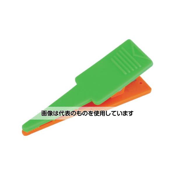 【アズワン AS ONE】実験室設備 工具類 工具、道具 ●標尺、鉄筋などに挟み込んで、記録写真撮影のマーカーとして使用します。 ●2面で色が異なりますので、色分けに便利です。 ●標尺(ロッド)幅60・64mm用。 商品の仕様 ●色：緑/オレンジ ●材質／仕上：ABS樹脂 ●注意：2018年度に製造国が台湾から中国へ変更となっておりますが、商品の仕様等に大幅な変更はございません。 ●原産国：中国 ●コード番号：856-4340 【※ご注意ください】商品は代表の画像を使用しています。