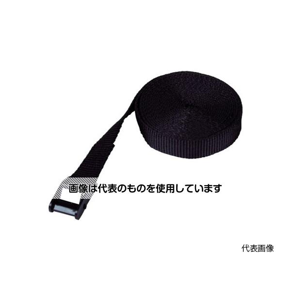 【アズワン AS ONE】実験室設備 工具類 工具、道具 ●ベルトはポリエステル製で、最適なエコノミータイプです。 ●荷崩れ防止。 ●パイプなどの結束。 ●棚などの荷物の落下防止。 商品の仕様 ●色：黒 ●幅(mm)：25 ●長さ(m)：3 ●厚さ(mm)：2 ●最大使用荷重(kg)：40 ●ラチェット機能：なし ●材質／仕上：ベルト／ポリエステル、バックル／亜鉛合金 ●原産国：台湾 ●コード番号：856-6790 【※ご注意ください】商品は代表の画像を使用しています。