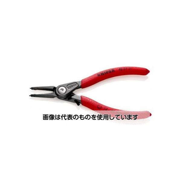 エスコ 12- 25mm 穴用スナップリングプライヤー(ストッパー付) EA590AL-1 入数：1