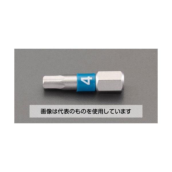 エスコ 2.5x25mm [Hexagon]ドライバービット(ステンレス製) EA611BJ-13A 入数：1個