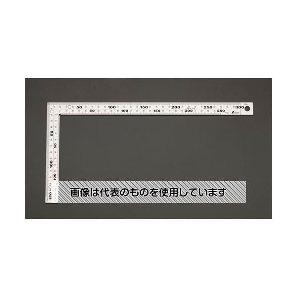 乐天商城 - シンワ測定 150x300mm 厚手幅広シルバー曲尺(マグネット付) EA720YV-11 入数：1本