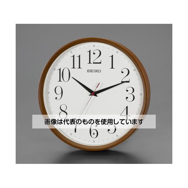 エスコ φ280mm [電波]掛時計 EA798CC-118 入数：1個