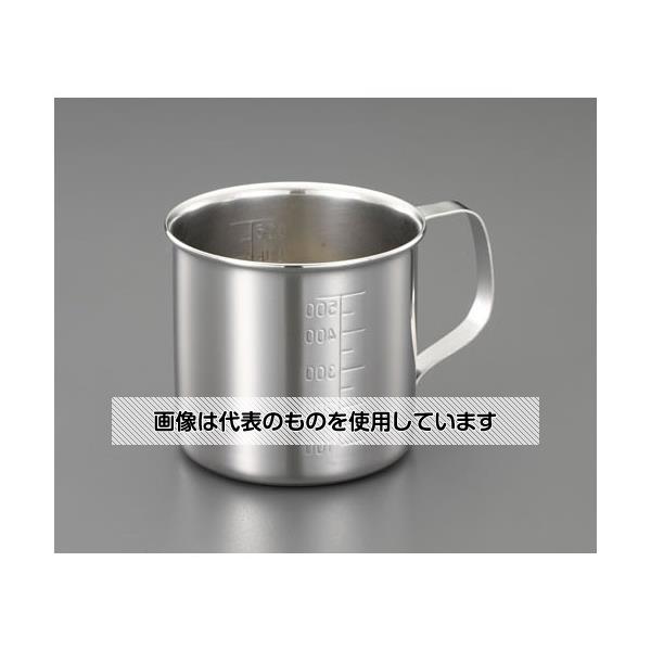 エスコ 300ml 計量カップ(ステンレス製) EA991KS-12 入数：1個