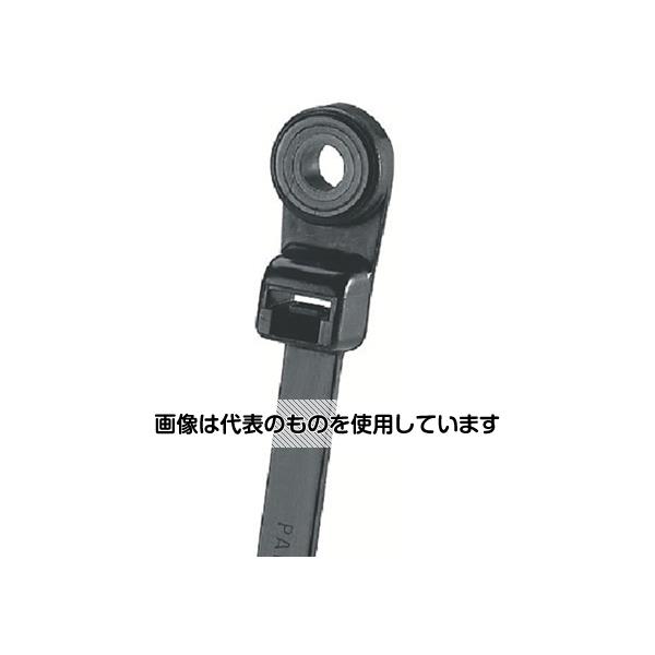 【アズワン AS ONE】実験室設備 工具類 工具、道具 ●電線をパネル、壁、天井などに固定するときに使用します。 ●ヘッドの部分が曲げやすくなっているので、クランプを固定してからでも結束ができます。 ●ケーブルの結束と固定に。 商品の仕様 ●色：黒 ●幅(mm)：4.8 ●長さ(mm)：305 ●厚さ(mm)：1.3 ●最大結束径(mm)：76 ●使用ねじ寸法：M5 ●引張強度(N)：222 ●材質：耐候性ナイロン66 ●使用温度範囲：-60〜85℃ ●UL94V-2 ●屋外 ●材質／仕上：耐熱性ナイロン66 ●原産国：シンガポール ●コード番号：850-3807 【※ご注意ください】商品は代表の画像を使用しています。