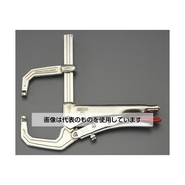エスコ 110mm 熔接用バイスプライヤー EA533BE-1 入数：1個