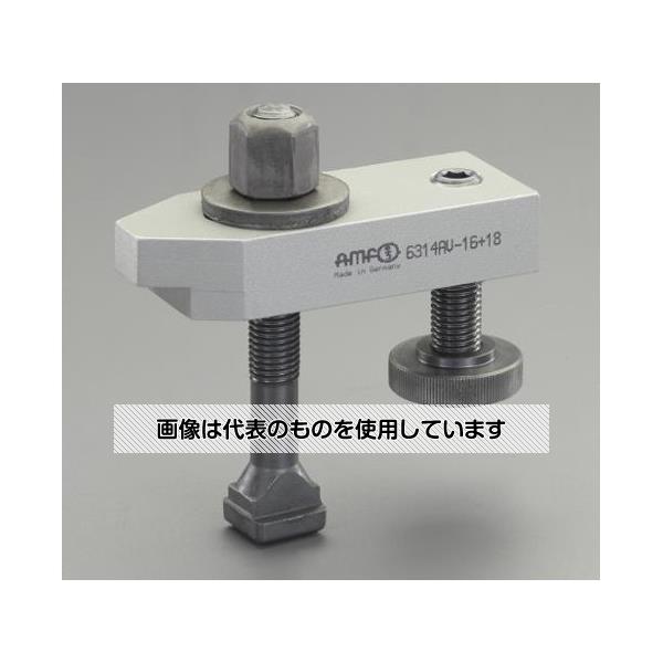 エスコ M20/160mm サポートスクリュー付ステップクランプ EA637BF-22 入数：1個