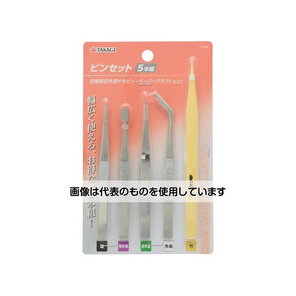 乐天商城 - 高儀 TKG ピンセット 5本組 TZ-100 1163440 入数：1セット