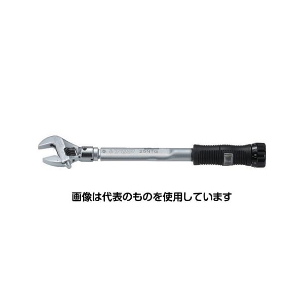 【アズワン AS ONE】実験室設備 工具類 工具、道具 ●ボルトナットに合った締め付けトルク値にその都度、調整可能なプリセット形です。 ●作業の熟練度を問わず一定のトルク値が得られます。 ●自動車、バイク、機械、器具等のトルク規制のある個所のボルト・ナットの締付や、エアコンクーラー等の配管の締付など、あらゆる分野の作業に適しています。 ●予め設定したトルク値に達すると「カチッ」という音、または手に軽いショックでお知らせします。 ●手にフィットする樹脂グリップタイプで、握りやすく、力が掛けやすくなりました。 ●主目盛の数字が見やすく、透明なフタでカバーされていて異物が入りにくくなりました。 ●ボルト・ナットの締め付けトルク管理に。 商品の仕様 ●トルク調整範囲(N・m)：5〜25 ●最小目盛(N・m)：0.2 ●全長(mm)：260 ●適合交換ヘッド：RH3-10TH ●二面幅寸法(mm)：0〜20 ●頭部幅(mm)：46 ●対辺寸法(mm)：0〜20 ●トルク精度：±4％ ●負荷方向：右 ●対辺(mm)：0〜20 ●ケース付 ●セット内容／付属品：トルクハンドルT-25NTG、モンキ形RH3-10TH ●注意：ハンマ代わりに使用しないでください。トルク精度が狂います使用範囲の目盛範囲外では負担を掛けないでください水中、海中での使用はできません長時間使用されない時は、必ず最低トルク値にセットし、高温多湿を避けた場所で保管してください。 ●原産国：日本 ●コード番号：168-0251 【※ご注意ください】商品は代表の画像を使用しています。