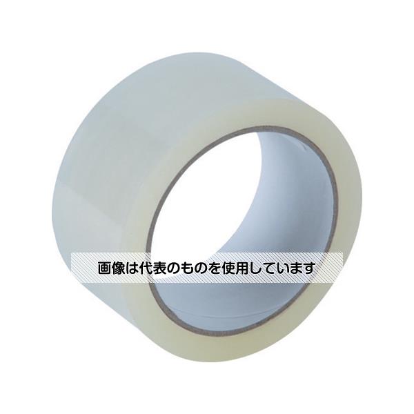 【アズワン AS ONE】実験室設備 工具類 工具、道具 ●テープを引き出す時にビビり音が出にくく、なめらかで静かです。 ●オフィスで梱包作業をしても音が気になりません。 ●透明で下地の文字やデザインを隠さない透明テープです。 商品の仕様 ●色：クリア ●幅(mm)：48 ●長さ(m)：50 ●厚さ(mm)：0.05 ●粘着力(N/10mm)：2.5 ●引張強度(N/10mm)：31 ●粘着力：2.5N/10mm ●引張強度：31N/10mm ●芯径：3インチ(76mm) ●切断にはカッターが必要 ●材質／仕上：基材／ポリプロピレンフィルム、粘着剤／アクリル系 ●原産国：台湾 ●コード番号：161-2960 【※ご注意ください】商品は代表の画像を使用しています。