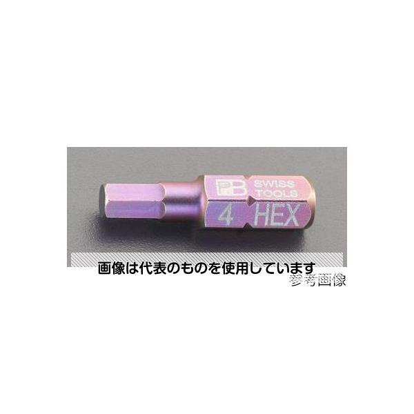 エスコ 1.27x25mm [Hexagon]ドライバービット EA611PB-1.2 入数：1本