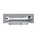 エスコ 15mm/169mm コンビネーションギアレンチ(首振型) EA614HP-15 入数:1本(4)