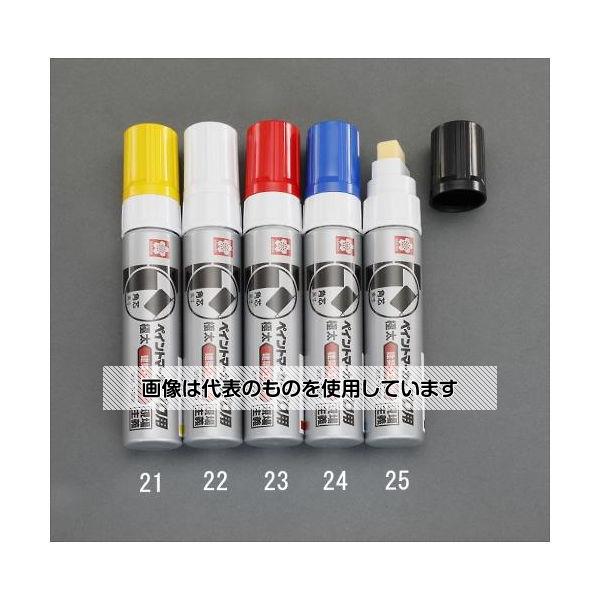 【アズワン AS ONE】実験室設備 工具類 工具、道具 ●ペン先が磨耗しにくいので、長く使用できます 商品の仕様 ●入数：1本 ●インク色：黒 ●線幅：16mm ●太字 ●油性 ●木材、金属、ガラス、プラスチック、ゴム、石材、段ボール、布など建築・工業資材へのマークチェック用 ●耐水・耐候性 ●速乾性があり環境にも対応したアルコール溶剤を使用。 【※ご注意ください】商品は代表の画像を使用しています。