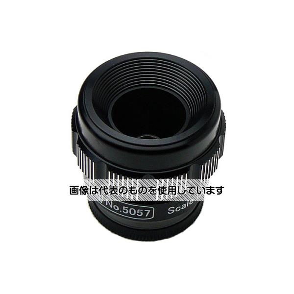 クリアー光学 0.1mm目盛付 スケールルーペ 30倍 8mm 収差補正コートレンズ P-14N 入数:1個