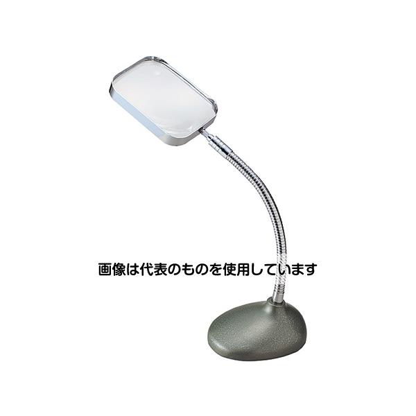 クリアー光学 スタンド台付ルーペ 1.8倍 110×145mm 小玉3.5倍 CF-110S 入数:1個