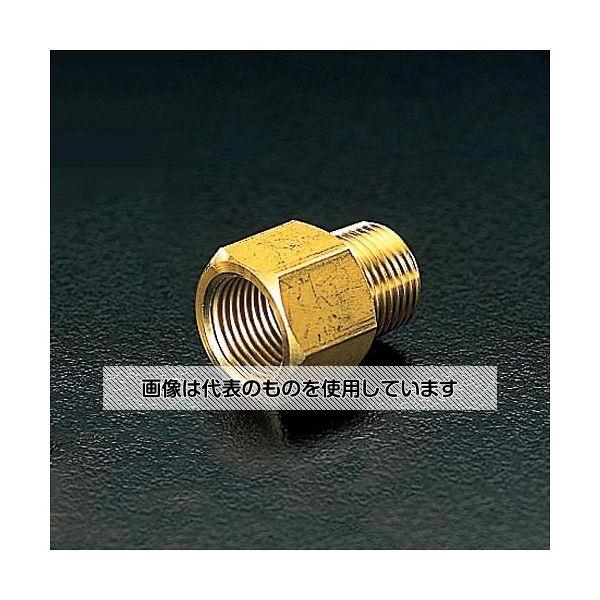 【アズワン AS ONE】実験室設備 工具類 工具、道具 商品の仕様 ●材質：真鍮 ●ねじ径(雌)×(雄)：Rc(PT)1/2"×R(PT)3/8" ●入数：1個 ●使用圧力：1.0MPa 【※ご注意ください】商品は代表の画像を使用しています。