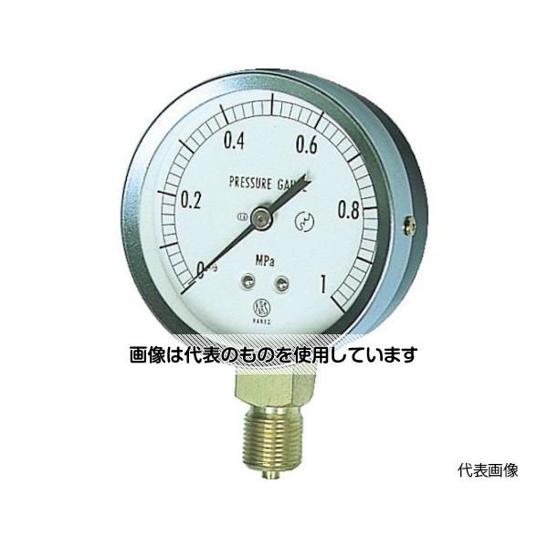 Rakuten - 長野計器 JIS汎用形圧力計(A枠) 圧力レンジ(MPa)：0.0～0.10 GS51-131-0.1MP 入数：1個