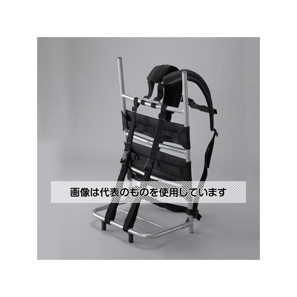 【アズワン AS ONE】実験室設備 工具類 工具、道具 ●大きな荷物をまとめて背負える軽量アルミ製背負子です ●肩ベルトにはクッションが入っているので、快適に荷物が運べます 商品の仕様 ●耐荷重(kg)：15 ●サイズ(mm)：使用時：385×270×705(H) 収納時：385×9×705(H) ●重量(kg)：1.1 ●材質：本体：アルミ バンド：ナイロン ●折りたたんでコンパクトに収納可能 【※ご注意ください】商品は代表の画像を使用しています。