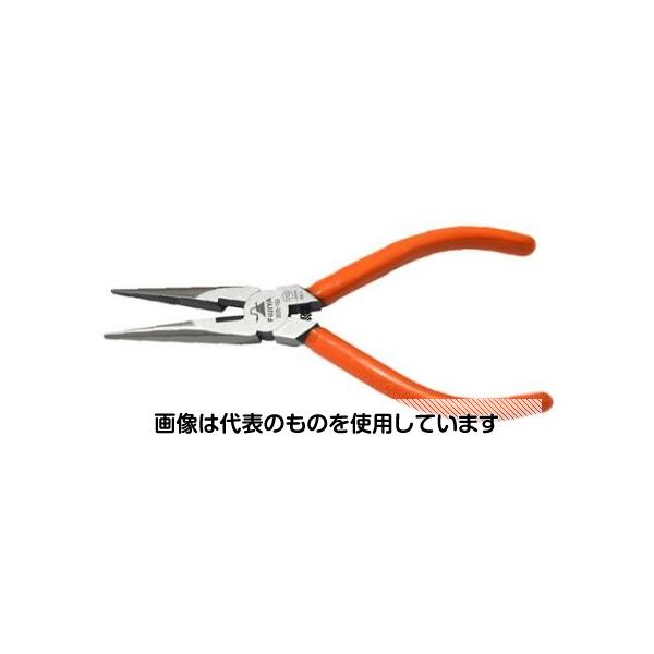 アズワン(AS ONE) 150mm ラジオペンチ(バネ付) EA537DK-150 入数：1本