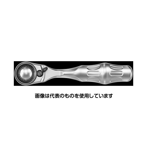 【アズワン AS ONE】実験室設備 工具類 工具、道具 ●ヘッド部に早回し機能を搭載、指先で素早く早回し作業ができます。 ●ロッキング式、ワンプッシュ操作でソケット交換ができます。 商品の仕様 ●差込角：1/4" ●ギア数：60歯 ●送り角：6° ●全長(mm)：87 ●材質：スチール ●左右切替式 【※ご注意ください】商品は代表の画像を使用しています。