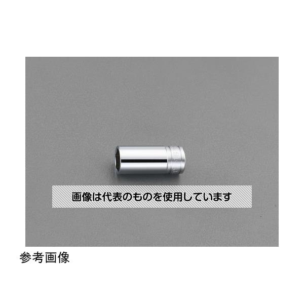 アズワン(asone) 3/8"DRx 22mm セミディープソケット(六角) EA618PR-22 1個