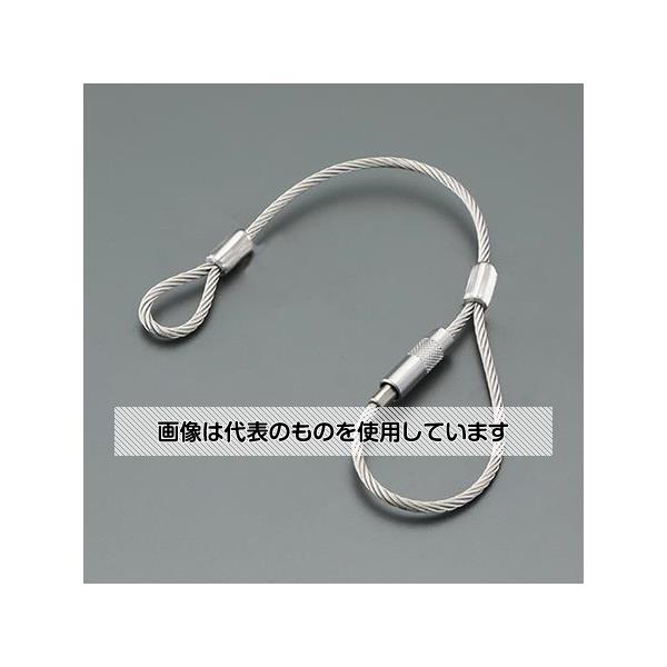 Thermometers - アズワン(AS ONE) 3.0mmx1.5m/7x19 ワイヤーループキャッチ(ステンレス製) EA628SA-52 入数：1本