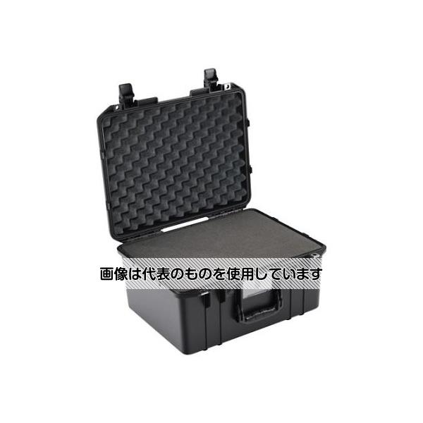 【アズワン AS ONE】実験室設備 工具類 工具、道具 ●頑丈さを損なうことなく、従来のペリカンケースより40％軽くなっています。 ●頑丈さを損なうことなく、従来のペリカンケースより40％軽量化されています。 商品の仕様 ●サイズ(mm)：内寸：440(W)×330(D)×248(H)mm 外寸：487(W)×401(D)×267(H)mm ●重量：3.7kg ●色：黒 ●軽量型 ●ウレタンあり ●自動圧力調整弁付 ●防塵・耐衝撃 ●IPX7 ●タフなダブルラッチ構造 ●重量(kg)：3.7 ●IP67 【※ご注意ください】商品は代表の画像を使用しています。