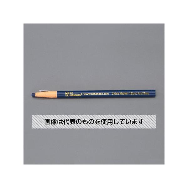 アズワン(AS ONE) [現場用] 油性色鉛筆(青/2本) EA765MC-66 入数：1袋(2本入)(4.0)