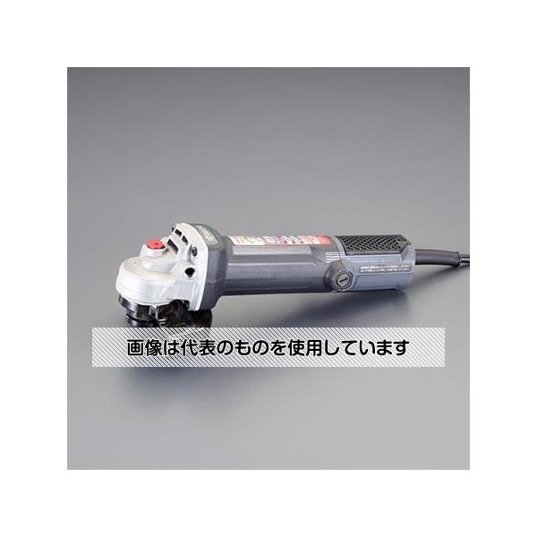 【アズワン AS ONE】実験室設備 工具類 工具、道具 商品の仕様 ●型番：AG113 ●砥石サイズ：100mm ●穴径：15mm ●スピンドル径：M10×1.5 ●握り径：52mm ●サイズ：117×279×88(H)mm ●重量：1.5kg ●電源：AC100V・850W・8.8A ●最大出力：1100W ●回転数：12000/min ●コード長：2.5m ●二重絶縁、カニ目スパナ、スピンドルロック、砥石カバー付 ●砥石別売 ●握りやすさにこだわった直径52mmの極細握り ●最大出力1,100Wのハイパワー ●狭いところも入り込めるスリムギヤヘッド ●鉄粉の侵入を防ぐメッシュフィルタ付の防じんフィルタ ●防じん性に優れたラビリンス構造 【※ご注意ください】商品は代表の画像を使用しています。