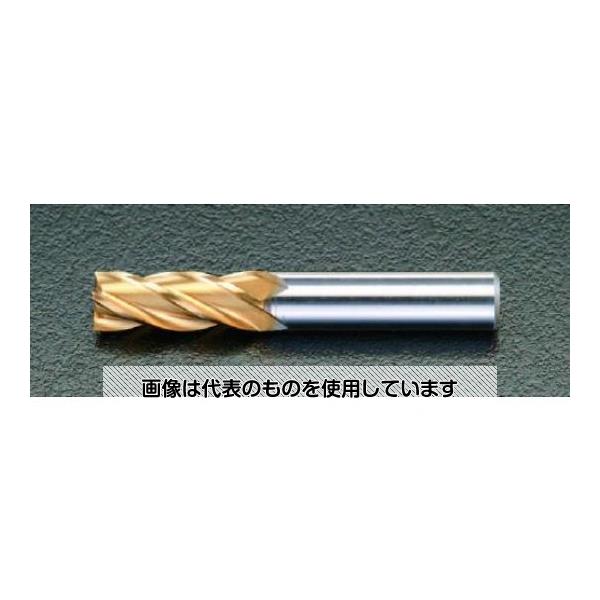 アズワン(AS ONE) 11.0x 80mm エンドミル(TiN coat・Co-HSS/4枚刃) EA824RB-11.0 入数:1本