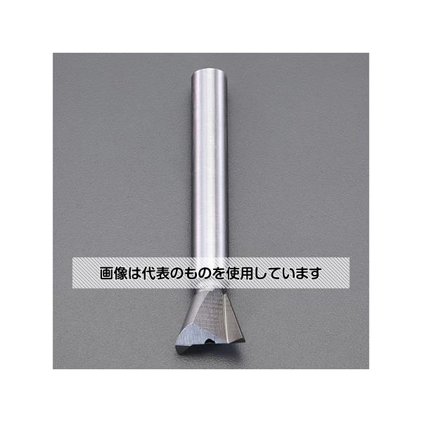 アズワン(AS ONE) 8x15mm ルータービット(深溝5D・4分/タブテール用) EA828AC-15 入数：1本(4.0)