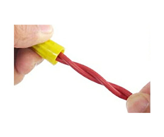 アズワン(AS ONE) 2.0- 3.5mm2 ワイヤーコネクター(黄/10個) EA946TA-3 入数：1袋(...