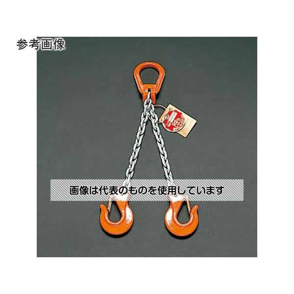 【アズワン AS ONE】実験室設備 工具類 工具、道具 ●使用荷重は吊角度0〜60度の時の値です。 ●吊角度を大きくすると使用荷重は低下します。 商品の仕様 ●使用荷重(t)：0.8 ●全長(m)：1.5 ●重量(kg)：1.9 ●2本吊 ●スチール鋳鉄製 ●マスターリンク付 ●スリングフック付き 【※ご注意ください】商品は代表の画像を使用しています。
