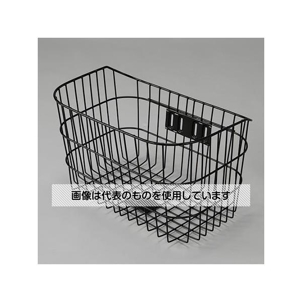 【アズワン AS ONE】実験室設備 工具類 工具、道具 ●底の横幅が広いのでカバンをそのまま入れやすい。 商品の仕様 ●サイズ：上部内寸：450(W)×285(D)mm 底部内寸：420(W)×230(D)mm 前高さ：250mm 後ろ高さ：225mm ●重量：1.3kg ●積載重量：5kg ●材質：鉄(PEコーティング) ●自転車用前かご ●角型 ●幅広タイプ ●付属品：カゴ用ブラケット×1 背面ステイ×1 ボルト・ナット×各8 【※ご注意ください】商品は代表の画像を使用しています。