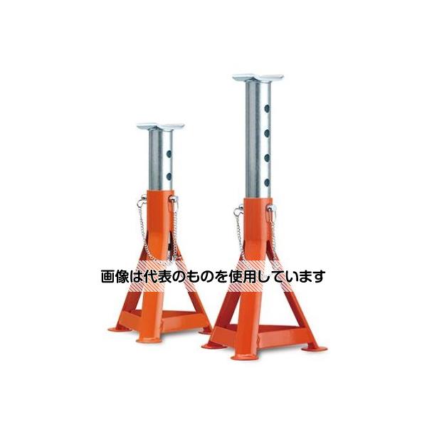 【アズワン AS ONE】実験室設備 工具類 工具、道具 ●能力は2台使用での能力になります。 ●タイヤのローテーションに ●チェーン、スタッドレスタイヤの取り付けに ●サドルの高さを295mmから490mmまで6段階に調整することができます。 ●普通〜大型乗用車用 ●本体は視認性の高いオレンジ色で安全作業 ●EA993LB-100A(ジャッキ用アダプター)、サドル部へ取付可能 ●使用上の注意事項 1.自動車メーカーが指定するジャッキポイント以外では支持しないで下さい。(車体が変形したり、荷重バランスの崩れにより、重大な事故につながります。) 2.ジャッキスタンドを複数で使用する場合は、使用するすべてのリジットラックを同じ高さに調節してください。 3.使用する床面に凹凸があり不安定な場所では使用しないで下さい。 4.床面が水平な場所以外では使用しないで下さい。 5.能力以上の重量の車両には絶対に使用しないで下さい。 6.ジャッキスタンド装着後2分〜5分、安全状態を確認したうえで作業を行ってください。 商品の仕様 ●メーカー：大橋産業(BAL) ●型番：No.924 ●材質：スチール ●能力：3t(2台使用時) ●適用車：普通〜大型乗用車 ●ストローク：295〜490mm ●サイズ：255(W)×230(D)×305(H)mm ●重量：2.8kg(1台) ●入数：2台 【※ご注意ください】商品は代表の画像を使用しています。
