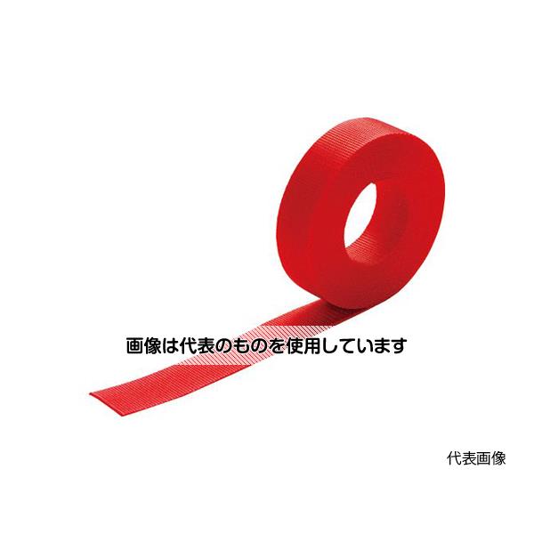 トラスコ中山 ナイロン平ベルト 1.2t×25mm×5m 赤 TNB255-R 入数：1巻