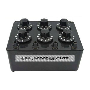 アズワン(AS ONE) 精密ダイヤル式可変抵抗器 DBR-06A 入数:1個
