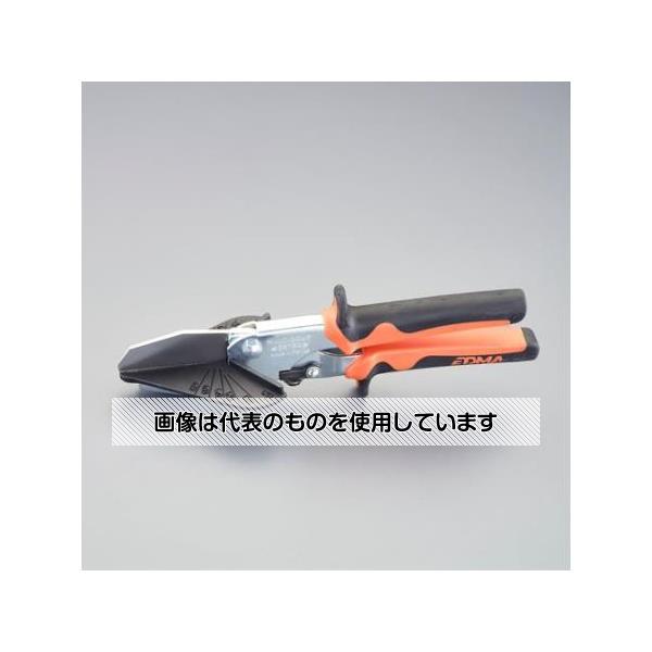 【アズワン AS ONE】実験室設備 工具類 工具、道具 商品の仕様 ●全長：240mm ●刃長：65mm ●材質：ハンドル／プラスチックソフトグリップ 本体／スチール 刃／硬化スチール プレート／硬化プラスチック ●重量：440g ●15°・30°・45°の角度で切断可能 ●モール、幅木、ゴムシール、PVCの部品等、さまざまな材質をカット可能 【※ご注意ください】商品は代表の画像を使用しています。