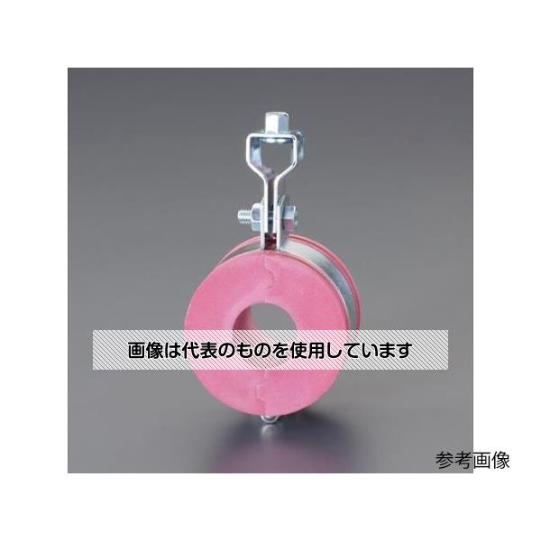 【アズワン AS ONE】実験室設備 工具類 工具、道具 ●冷温水吊配管断熱用の蝶番式吊バンド。 ●ロック付。 商品の仕様 ●径称：40A ●適合管外径：48.6mm ●サイズ：D／26mm ●材質：スチール(電気亜鉛メッキ)、硬質ウレタン ●吊ボルト径：W3/8 ●保温厚：25mm ●結露防止、熱損失防止に 【※ご注意ください】商品は代表の画像を使用しています。