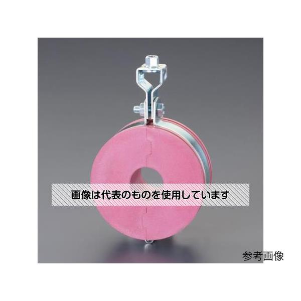 【アズワン AS ONE】実験室設備 工具類 工具、道具 ●冷温水吊配管断熱用の蝶番式吊バンド。 ●ロック付。 商品の仕様 ●径称：50A ●適合管外径：60.5mm ●サイズ：D／26mm ●材質：スチール(電気亜鉛メッキ)、硬質ウレタン ●吊ボルト径：W3/8 ●保温厚：40mm ●結露防止、熱損失防止に 【※ご注意ください】商品は代表の画像を使用しています。