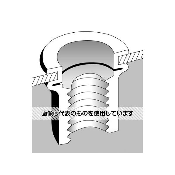 アズワン(asone) M 5 かしめナット(スチール製/30個) EA527NA-15 1パック(30個入)