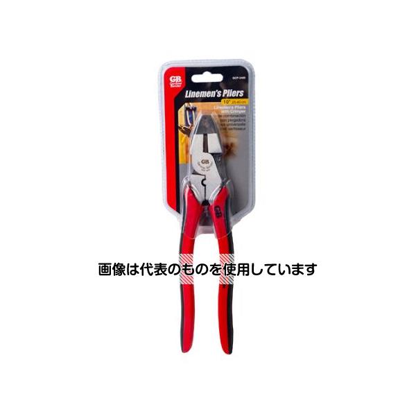 アズワン(AS ONE) 254mm 電工ペンチ(強力型/圧着付) EA534GZ-6 入数：1丁