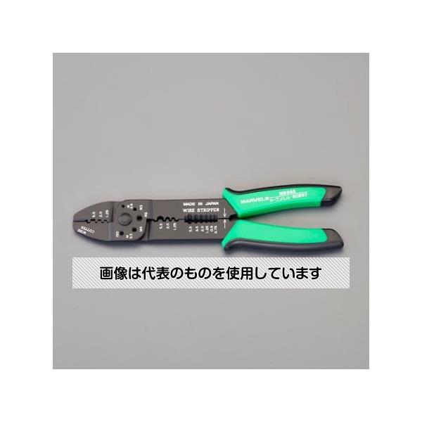 アズワン(AS ONE) 1.25-5.5mm2 圧着ペンチ(オープンバレル端子用) EA538JV-6A 入数：1丁