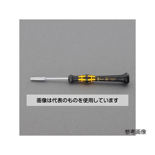 アズワン(AS ONE) 1.8x60mm [Nut]ドライバー(精密/ESD) EA550MM-1.8 入数：1本